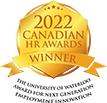 2022 Canadian HR Awards Winner - University of Waterloo Award for Next Generation Employment Innovation