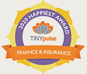 TINYpulse - 2020 Happiest Award
